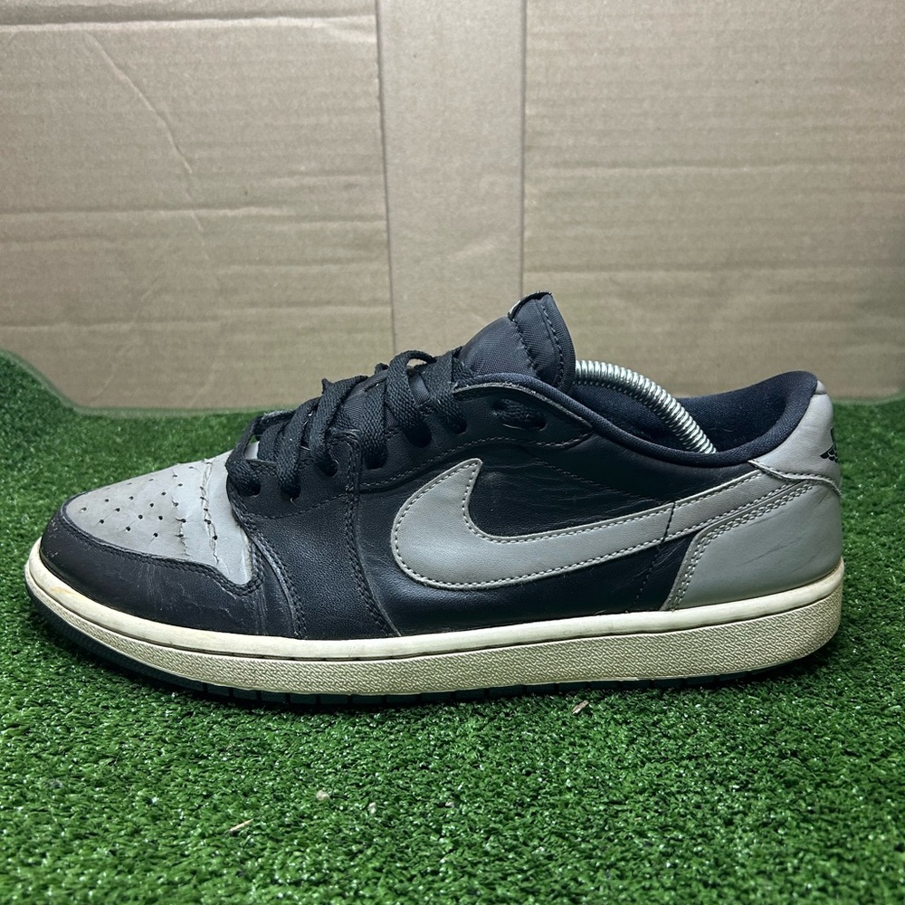 Size 11M- Nike Air Jordan 1 Low Retro OG Shadow 2015
